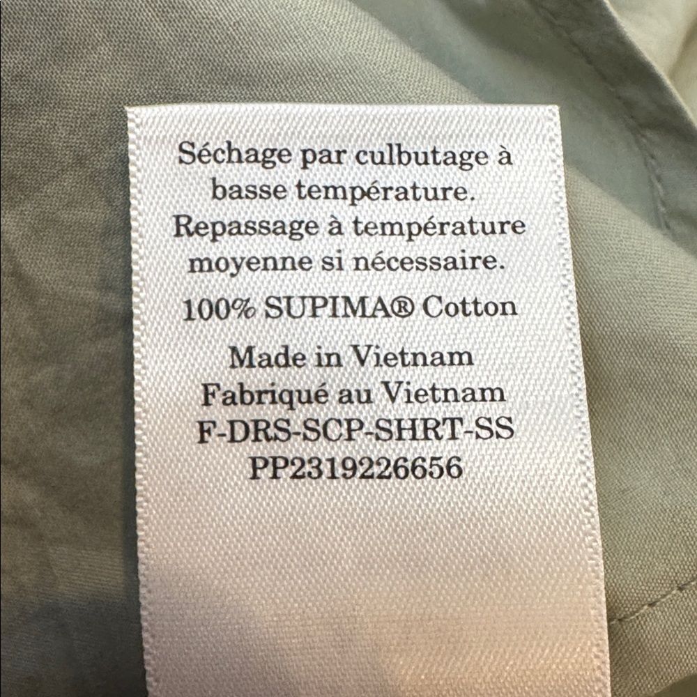 Everlane Sage Green Button-Front Midi Shirtdress - Picture 11 of 11